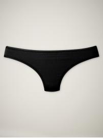 low rise stretch cotton bikini