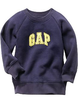 BabyGap: Logo crewneck sweatshirt - basic navy