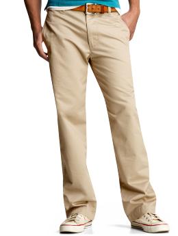 Stain resistant relaxed fit pants