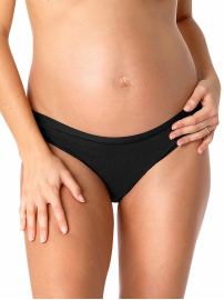 Stretch cotton bikini (solid)