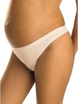 Stretch cotton thong (solid)
