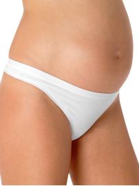 Stretch cotton thong (solid)