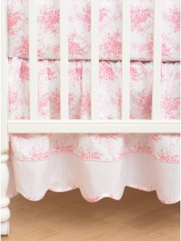 Gap bed skirt