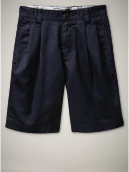 GapKids: Gapshield pleated shorts - true navy
