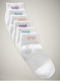 1/4 top socks (6-pack)