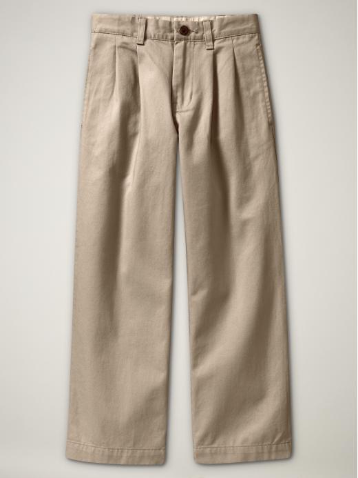 Boys Gapshield Pleated Khakis