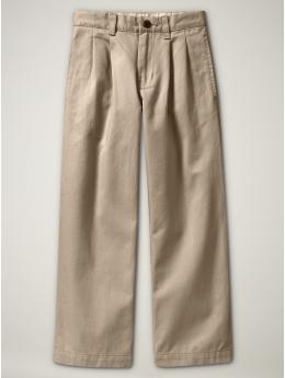 GapShield pleated khakis
