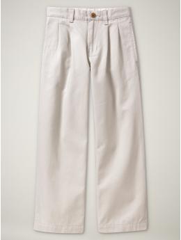 GapKids: GapShield pleated khakis - stone