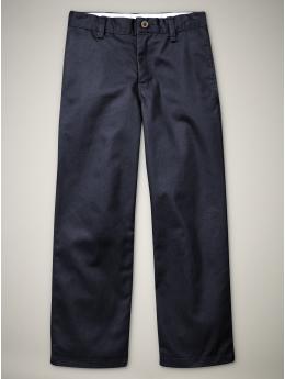 Gapshield flat front khakis
