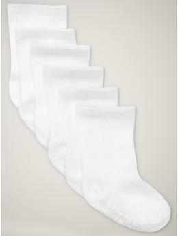 Gap 6-pack socks - white
