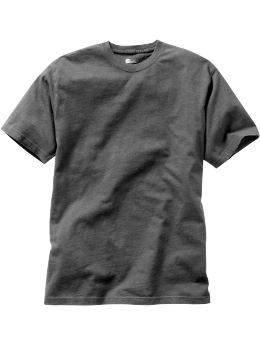 Men: Classic T - charcoal heather