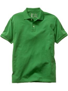 Gap Short-sleeved classic pique polo