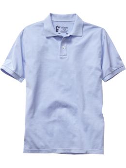 Gap Classic pique polo - wind blue