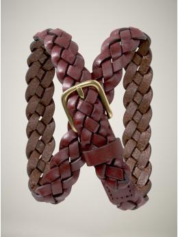 BabyGap: Braided belt - brown