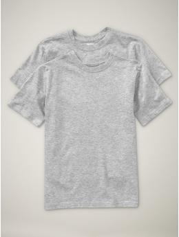 GapKids: Undershirts (2-pack) - heather gray