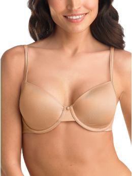Gap Sleek nylon padded demi bra - pearl shimmer
