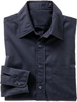 Men: Fitted perfect shirt - navy