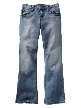 GapKids: Blue ink boot cut jeans - dark denim