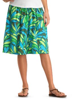 Gap Smocked reversible skirt