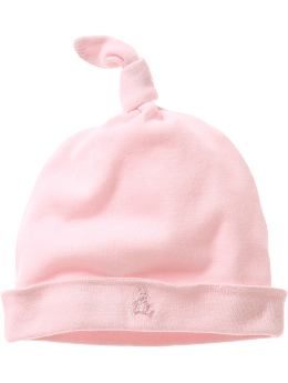 BabyGap: Knit knot hat - talc pink