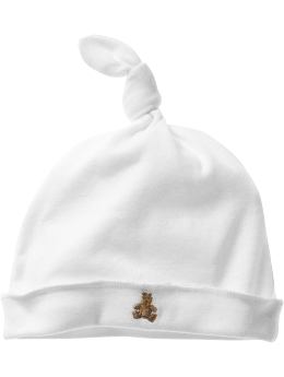 BabyGap: Knit knot hat - white