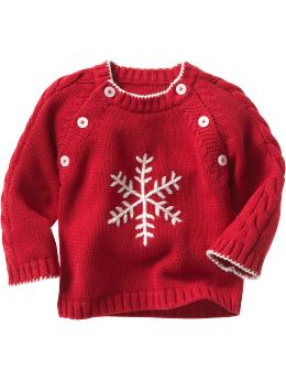 Gap Snowflake sweater
