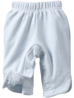 Gap Preemie knit pants - poolside blue