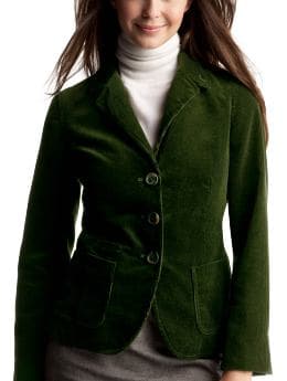 Gap.com: Women: Womens: Corduroy blazer: Blazers: Outerwear from gap.com