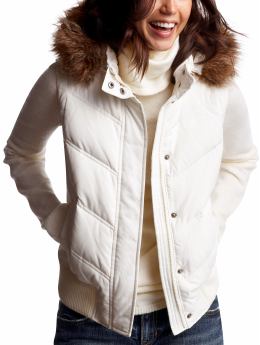 Women Womens Puffer vest Puffers Outerwear Gap - Stylehive