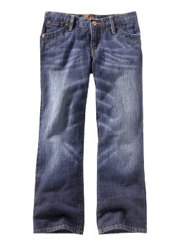 GapKids: Blue black jeans - dark denim blue