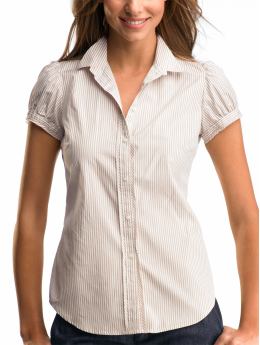 Gap Fitted puff sleeve shirt