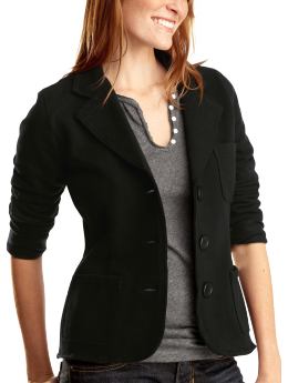 Gap Lightweight fleece blazer