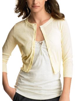 Gap Solid cropped cardigan