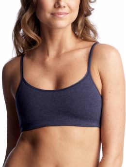 Women: Essential basic bra - heather indigo