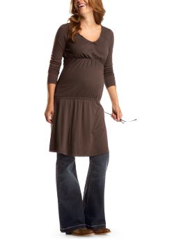 Gap Long-sleeved drawstring dress