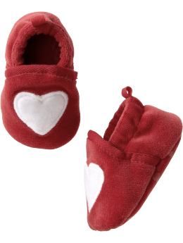\#3 Gap.com: babyGap: Newborn: Valentine's Day: Apparel & Accessories:Plush Valentine's Day booties