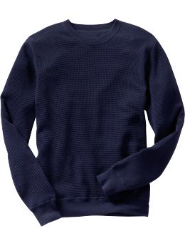 Men: The waffle crew - true navy