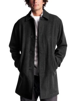Men: Car coat - charcoal