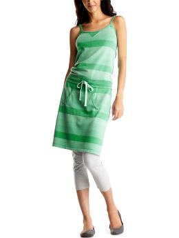 Gap Striped terry cami sweatshirt dress