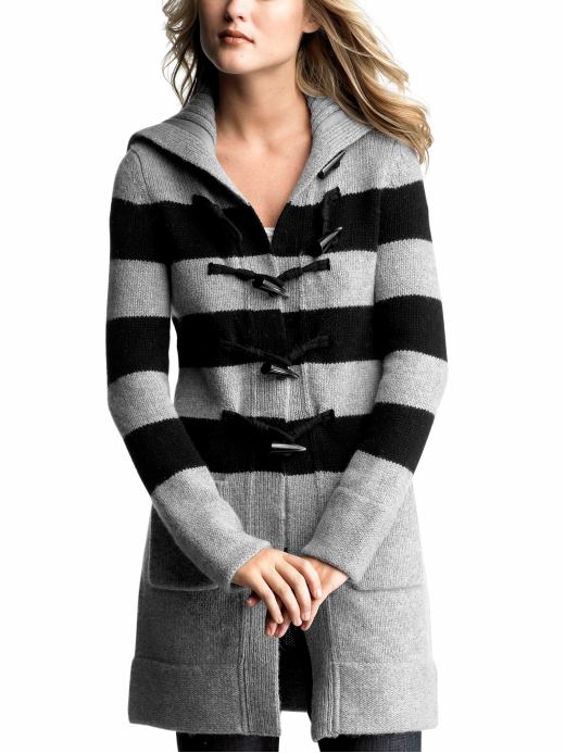 Women: Womens: Striped toggle sweater coat: Tops: New Arrivals | Gap from gap.com