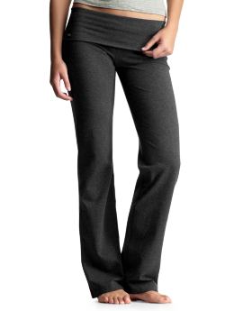 Women: Stretch lounge pants - charcoal grey