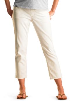 Gap White denim capris - white denim