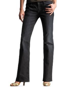Women: Curvy boot cut jeans - atlantic blue
