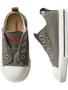 BabyGap: ConverseÂ® All StarÂ® slip-ons - charcoal