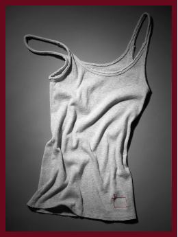 Men: Gap (PRODUCT) RED™ slub word tank - heather gray light