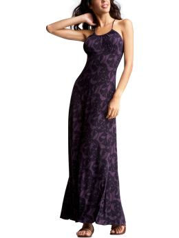 Gap.com: Women: Womens: Long printed halter dress: Dresses: Dresses :  printed halter women dresses