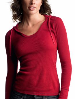 Gap.com: Women: Womens: Scoopneck hoodie: Long-sleeved: Tops from gap.com