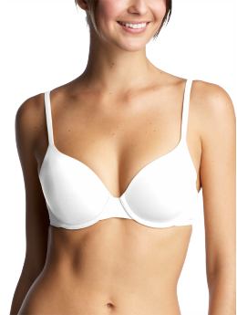 Women: Zero visibility favorite T-shirt bra - white