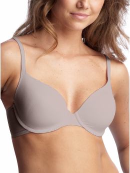 Women: Zero visibility favorite T-shirt bra - chrome