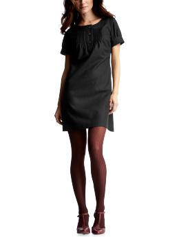 Women: Womens: Black wool henley dress: Dresses: Dresses | Gap from gap.com